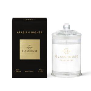 Glasshouse Fragrances Arabian Nights Mini 2.1oz Candle
